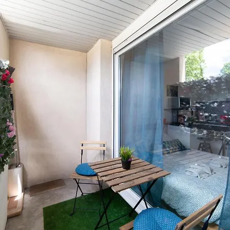 Apartament La Terrasse St Michel - Parking -metro - Bus